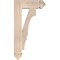 Ekena Millwork Balboa Arts & Crafts Smooth Bracket, Douglas Fir, 3 1/2"W x 14"D x 26"H BKT04X14X26BOA03SDF - alternate 3